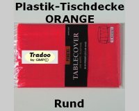 Orange Tischdecke