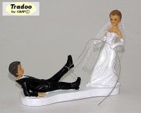 Brautpaar-Skulptur Lasso