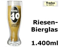 Riesen-Bierglas 40