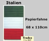 Italien Papierflagge