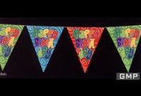 Buntes Happy Birthday Party Komplett-Set
