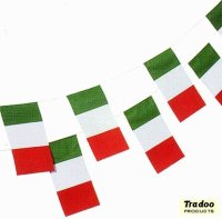 Flaggenkette Italien 4m