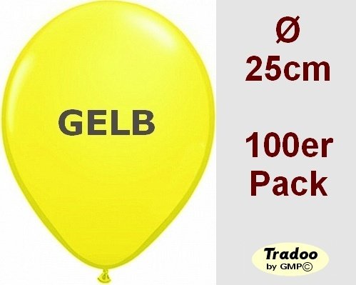 Gelbe Luftballons