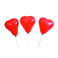 Mini Luftballons Herzform