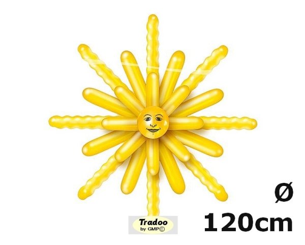 Ballonset Sonne 120cm