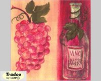 Servietten Vino Rosso