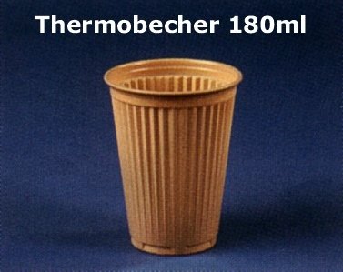 Thermotrinkbecher beige 180ml