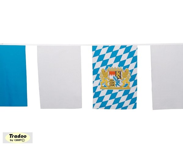 Flaggenkette Bayern