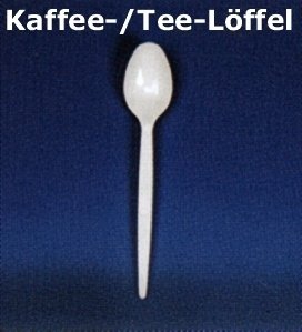 Kaffeel&ouml;ffel (12cm) - 100 St&uuml;ck